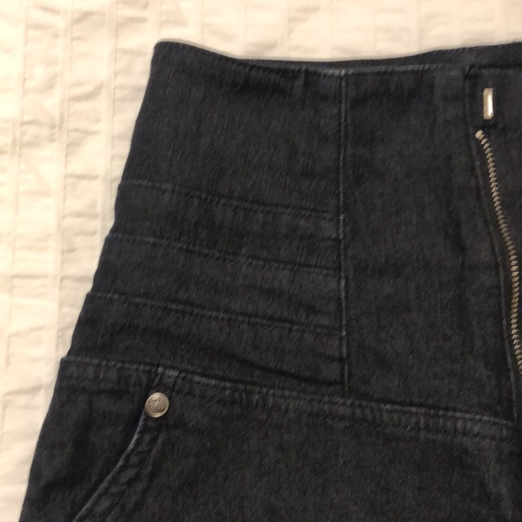 Bedo Femme High Rise Dark Denim Shorts - Vintage - Picture 6 of 12